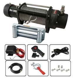 Heavy Duty Electric Winch 12000lbs SC12000X Hawse Fairlead Φ10mmx26m Rope