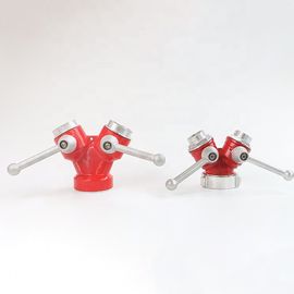 Aluminum Or Brass Safety Equipment Rescue Tools Red Paint Finished Fire Water Divider